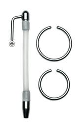 XR Brands - Master Series - Inertia Flexible Cum Thru Penis Plug - Stag Shop