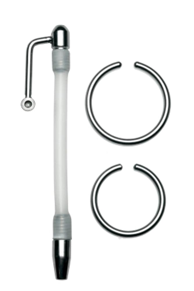 XR Brands - Master Series - Inertia Flexible Cum Thru Penis Plug - Stag Shop