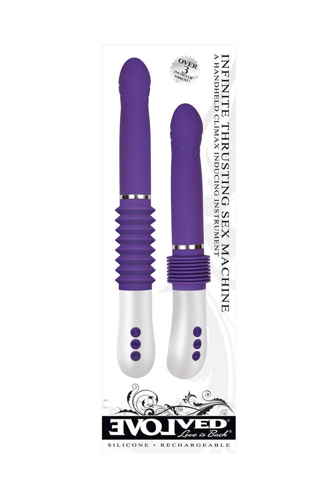 Evolved - Infinite Thrusting Sex Machine - Purple - Stag Shop