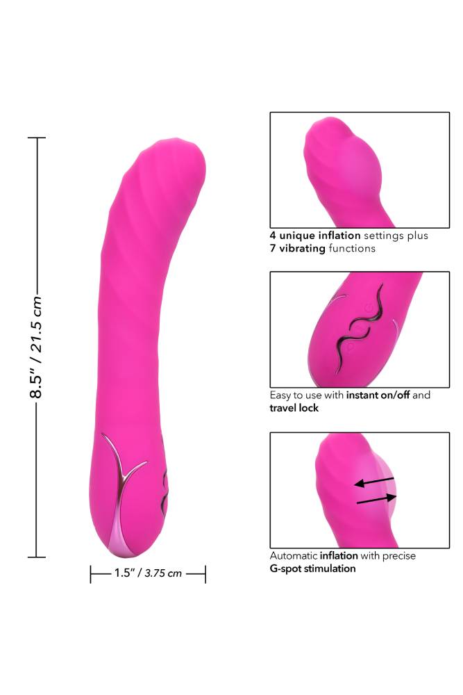 Cal Exotics - Insatiable G Inflatable - G Wand - Pink - Stag Shop