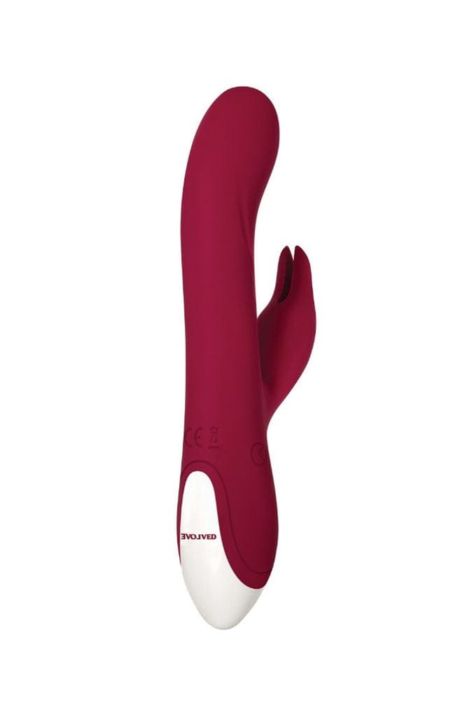 Evolved - Inflatable Bunny Vibrator - Burgundy - Stag Shop