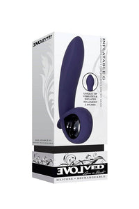 Thumbnail for Evolved - Inflatable G Vibrator - Purple - Stag Shop