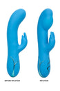 Cal Exotics - Insatiable G Inflatable -  G Bunny - Dual Vibrator - Blue - Stag Shop