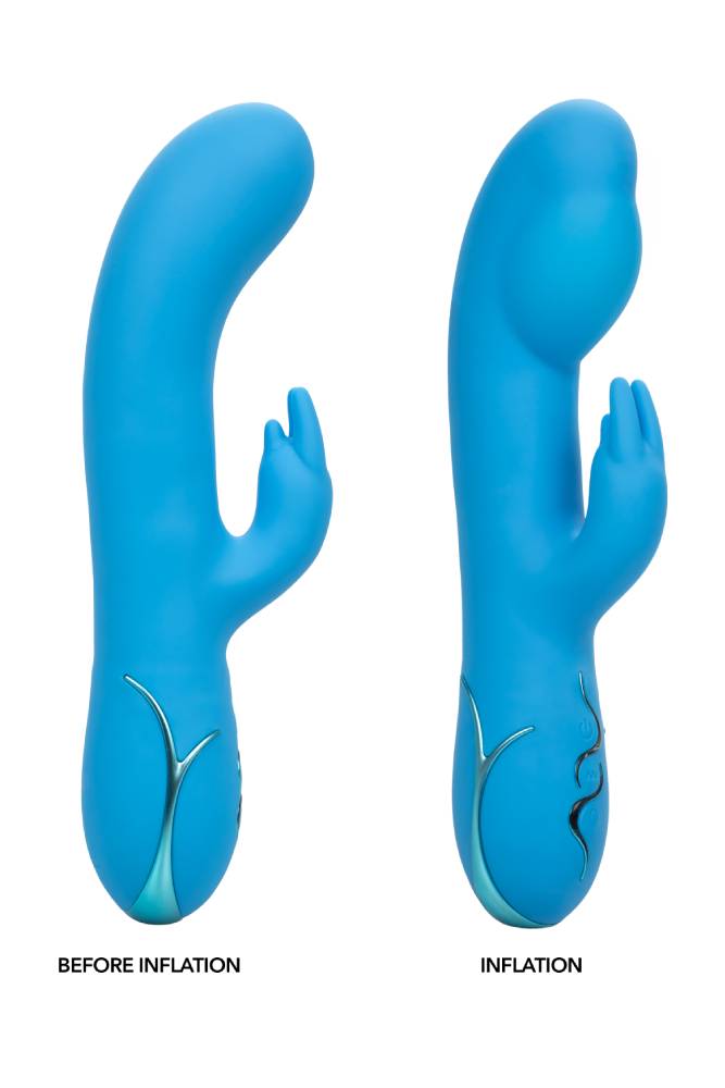 Cal Exotics - Insatiable G Inflatable -  G Bunny - Dual Vibrator - Blue - Stag Shop