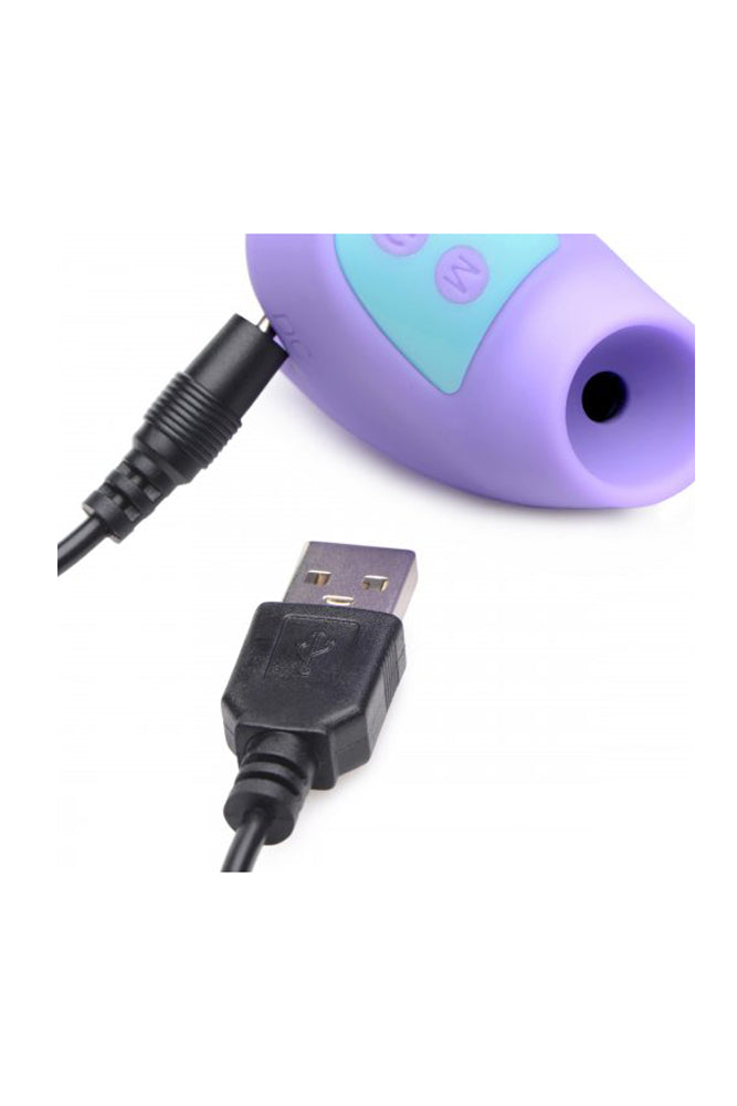 XR Brands - Inmi - Shegasm Mini Clitoral Stimulator - Purple - Stag Shop