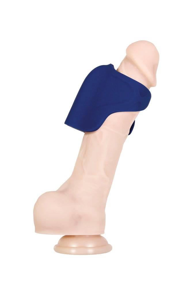 Evolved - Gender X - Ins & Outs Dildo & Stroker Set - Blue - Stag Shop
