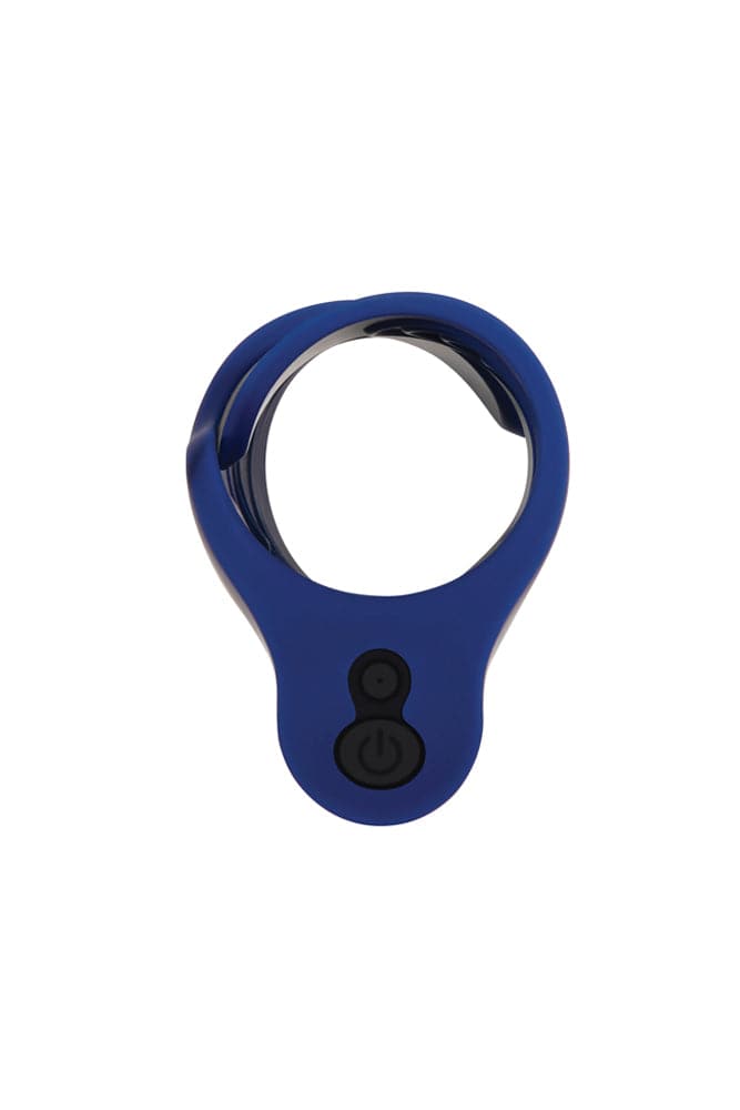 Evolved - Gender X - Ins & Outs Dildo & Stroker Set - Blue - Stag Shop