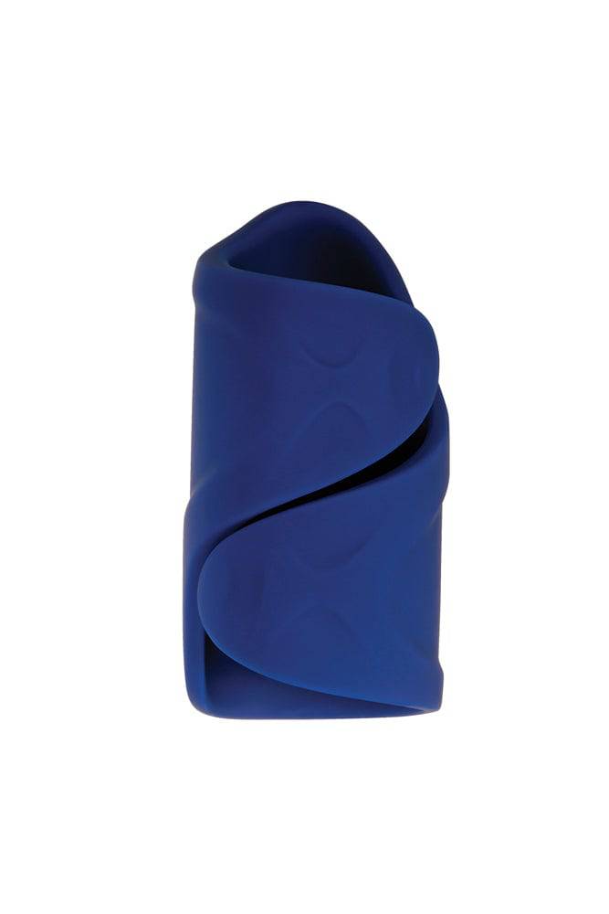 Evolved - Gender X - Ins & Outs Dildo & Stroker Set - Blue - Stag Shop