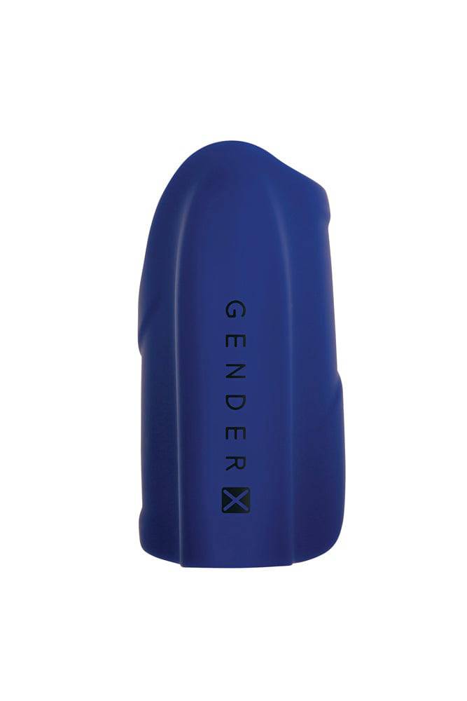 Evolved - Gender X - Ins & Outs Dildo & Stroker Set - Blue - Stag Shop