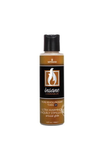 Sensuva - Insane Flavoured Arousal Glide - 4.2oz - Cinnamon Bun - Stag Shop