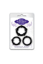 Evolved - One Night Stand - Intensity Cock Ring Set - Black - Stag Shop