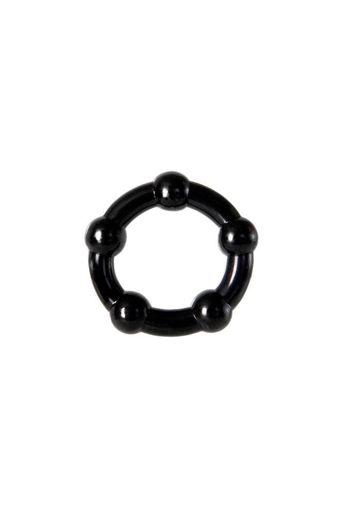 Evolved - One Night Stand - Intensity Cock Ring Set - Black - Stag Shop