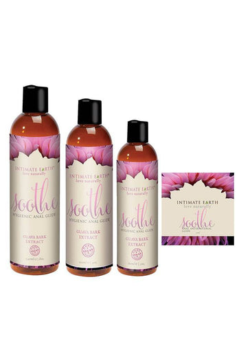 Intimate Earth - Soothe Anal Lubricant - Various Sizes - Stag Shop