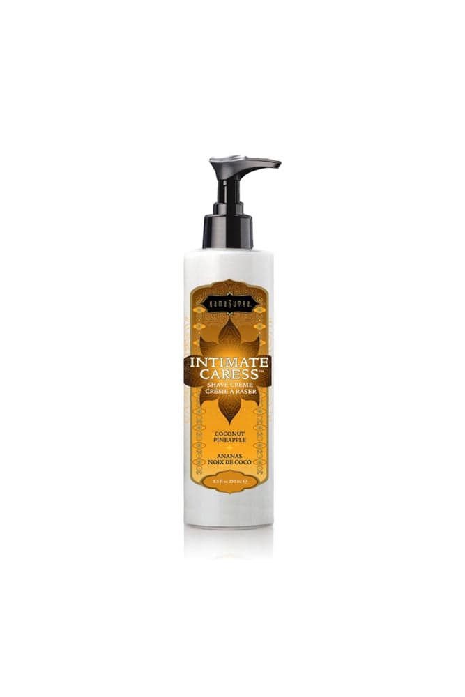 Kama Sutra - Intimate Caress Shave Creme - 8.5oz - Coconut Pineapple - Stag Shop