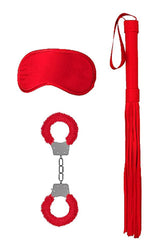 Ouch by Shots Toys - Introductory Bondage Kit 1 - Red - Stag Shop
