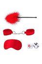 Ouch by Shots Toys - Introductory Bondage Kit 2 - Red - Stag Shop