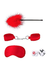 Ouch by Shots Toys - Introductory Bondage Kit 2 - Red - Stag Shop