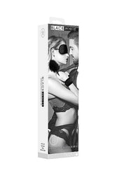 Ouch by Shots Toys - Black & White - Introductory Bondage Kit #2 - Black - Stag Shop
