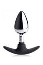 XR Brands - Master Series - Dark Invader Metal and Silicone Anal Plug - Stag Shop