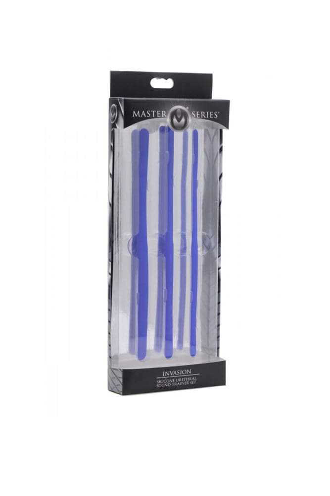 XR Brands - Master Series - Invasion -  Silicone Urethral Sound Trainer Set - Stag Shop