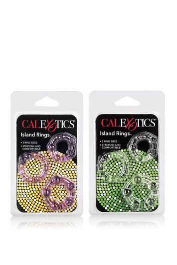Cal Exotics - Island Cock Ring Set - Assorted - Stag Shop