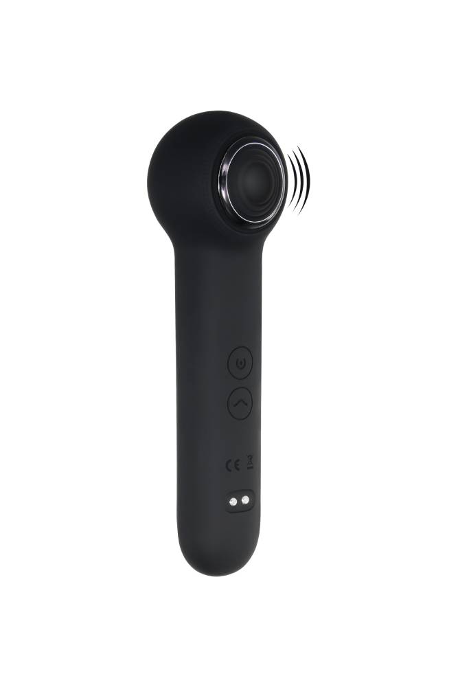 Evolved - I Wander Tapping Wand Vibrator - Black - Stag Shop