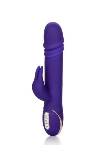 Cal Exotics - Jack Rabbit Signature - Silicone Thrusting Rabbit - Purple - Stag Shop