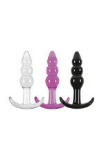 NS Novelties - Jelly Rancher - T-Plug - Ripple - Assorted Colours