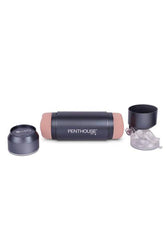 Topco - Penthouse Pet - Cyberskin Hands-Free Dual Stroker - Jenna Sativa - Stag Shop
