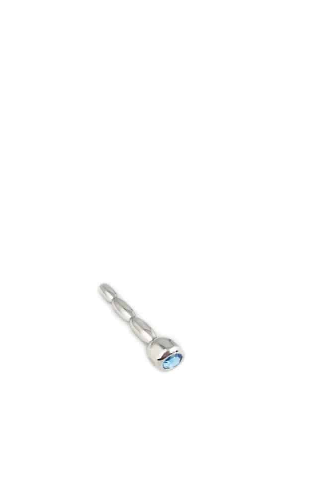 Ego Driven - 3 Inch Jewelled Penis Plug - Stainless Steel - Stag Shop