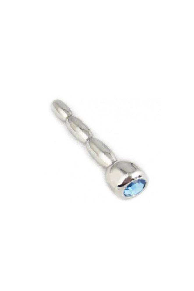 Ego Driven - 3 Inch Jewelled Penis Plug - Stainless Steel - Stag Shop