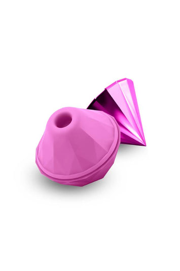 NS Novelties - Sugar Pop - Jewel Air Pulse Clitoral Stimulator - Pink - Stag Shop