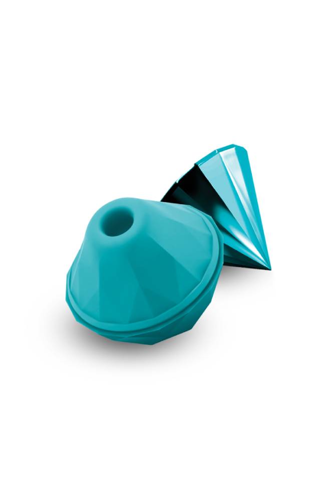 NS Novelties - Sugar Pop - Jewel Air Pulse Clitoral Stimulator - Teal - Stag Shop