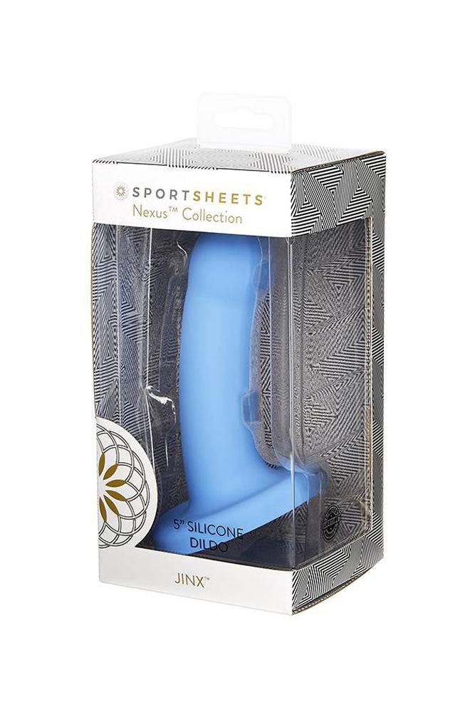 Sportsheets - Jinx Silicone Dildo - Periwinkle - Stag Shop