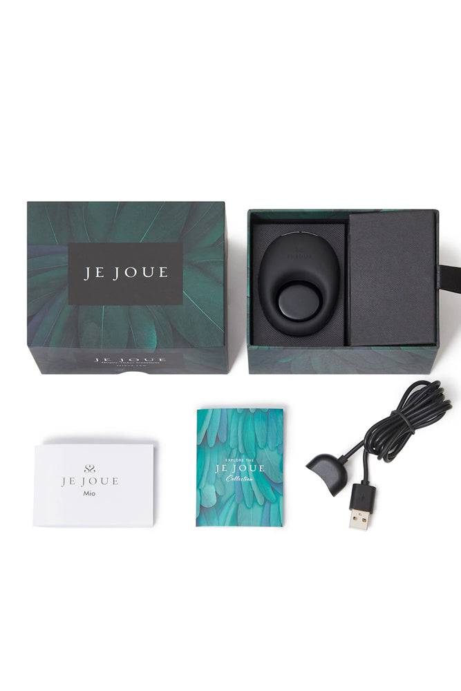 Je Joue - Mio Vibrating Cock Ring - Black - Stag Shop