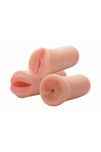 XR Brands - Jesse Jane - Three Way Pussy Ass and Mouth Stroker Set - Stag Shop