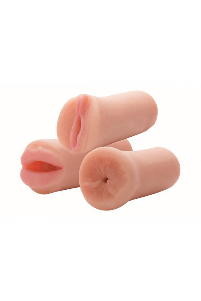 XR Brands - Jesse Jane - Three Way Pussy Ass and Mouth Stroker Set - Stag Shop