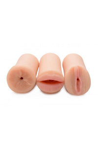 Thumbnail for XR Brands - Jesse Jane - Three Way Pussy Ass and Mouth Stroker Set - Stag Shop