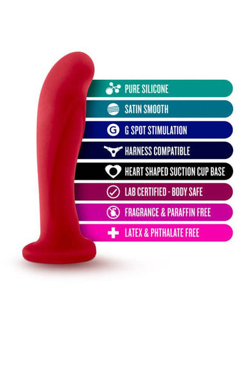 Blush Novelties - Temptasia - Jezebel - Curved Dildo - Stag Shop