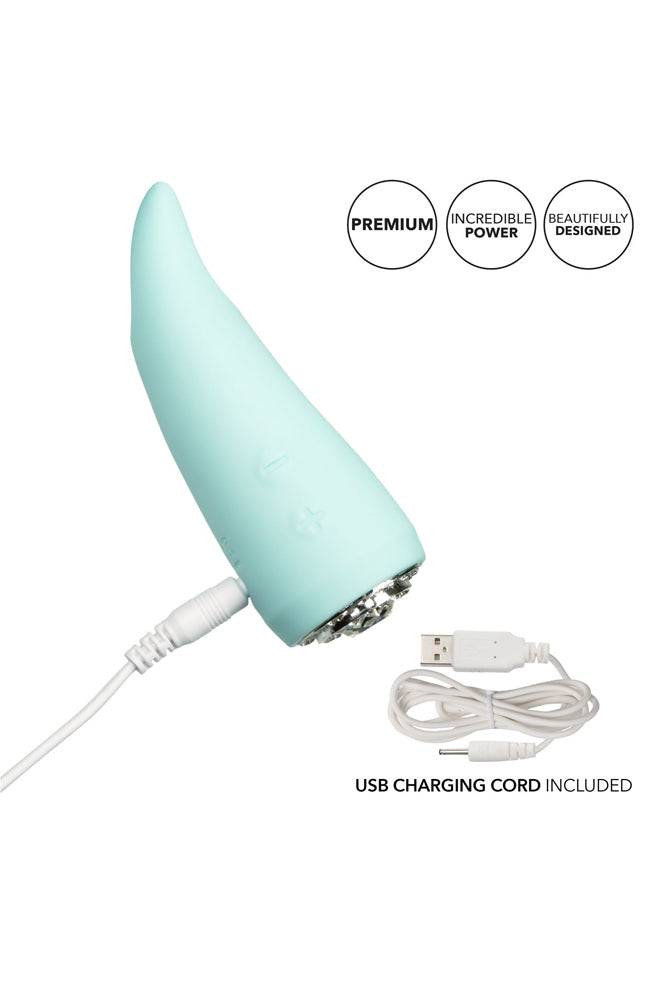 Jopen - Pavé - Diana  - Crystal Adorned Dual Tickler Vibrator - Stag Shop