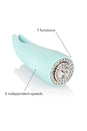 Jopen - Pavé - Diana  - Crystal Adorned Dual Tickler Vibrator - Stag Shop
