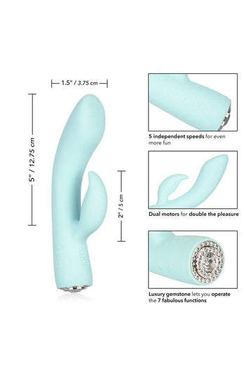 Jopen - Pavé - Marilyn - Crystal Adorned Rabbit Vibrator - Stag Shop