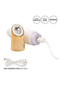 Jopen - Callie - Vibrating Mini Wand - White/Gold - Stag Shop