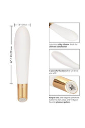 Jopen - Callie - Vibrating Wand - White/Gold - Stag Shop