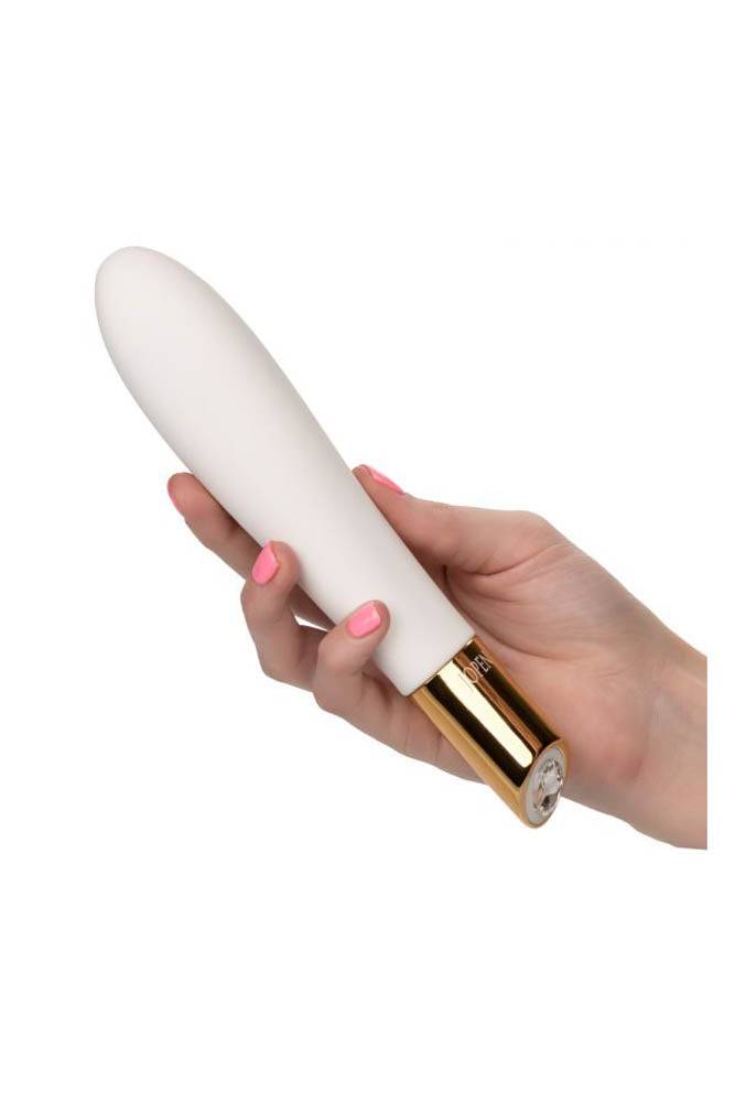 Jopen - Callie - Vibrating Wand - White/Gold - Stag Shop