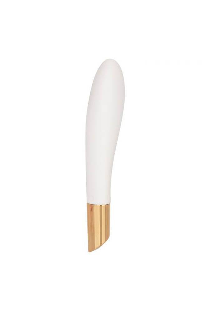 Jopen - Callie - Vibrating Wand - White/Gold - Stag Shop