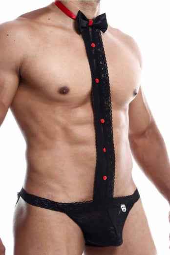 MaleBasics - Tuxedo Jockstrap - Black - Stag Shop