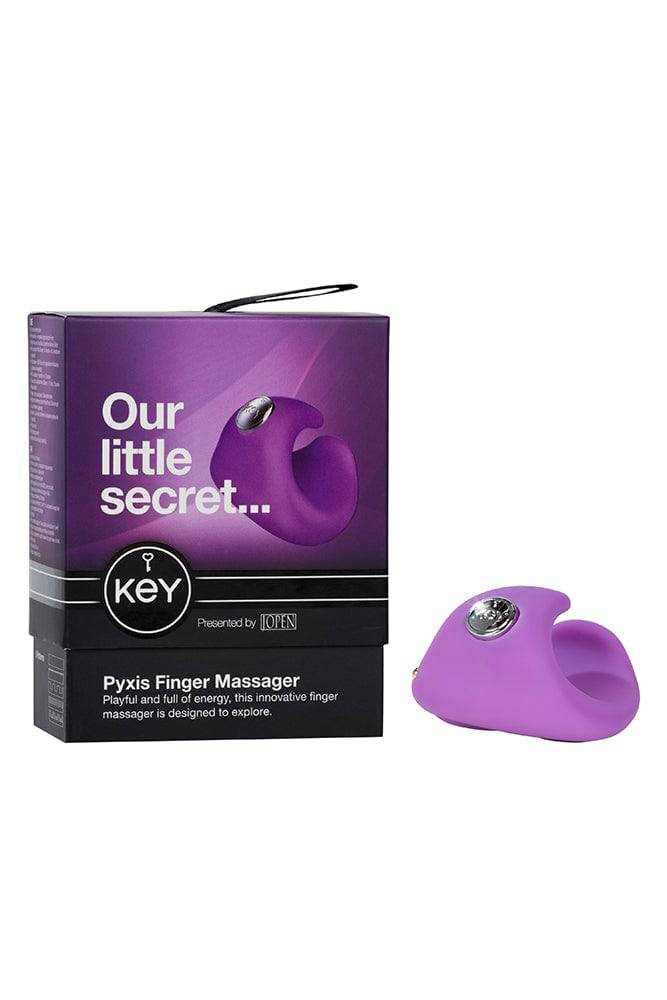 Jopen - Key - Pyxis Finger Massager - Lavender - Stag Shop