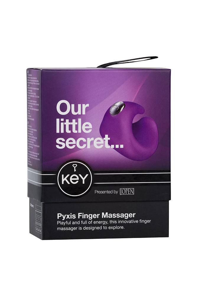 Jopen - Key - Pyxis Finger Massager - Lavender - Stag Shop