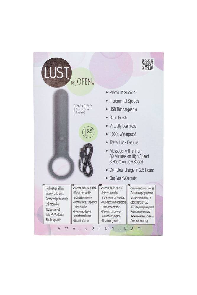 Jopen - Lust - L3.5 Bullet Vibrator - Grey - Stag Shop